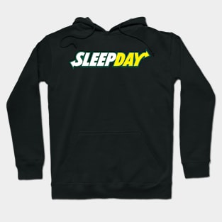 Sleep Day Parody logo of Subway Hoodie